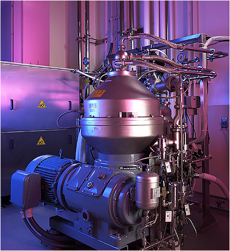 Disk Stack Centrifugation Support